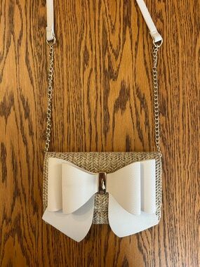 Women’s Bridal Crossbody Purse with Bow